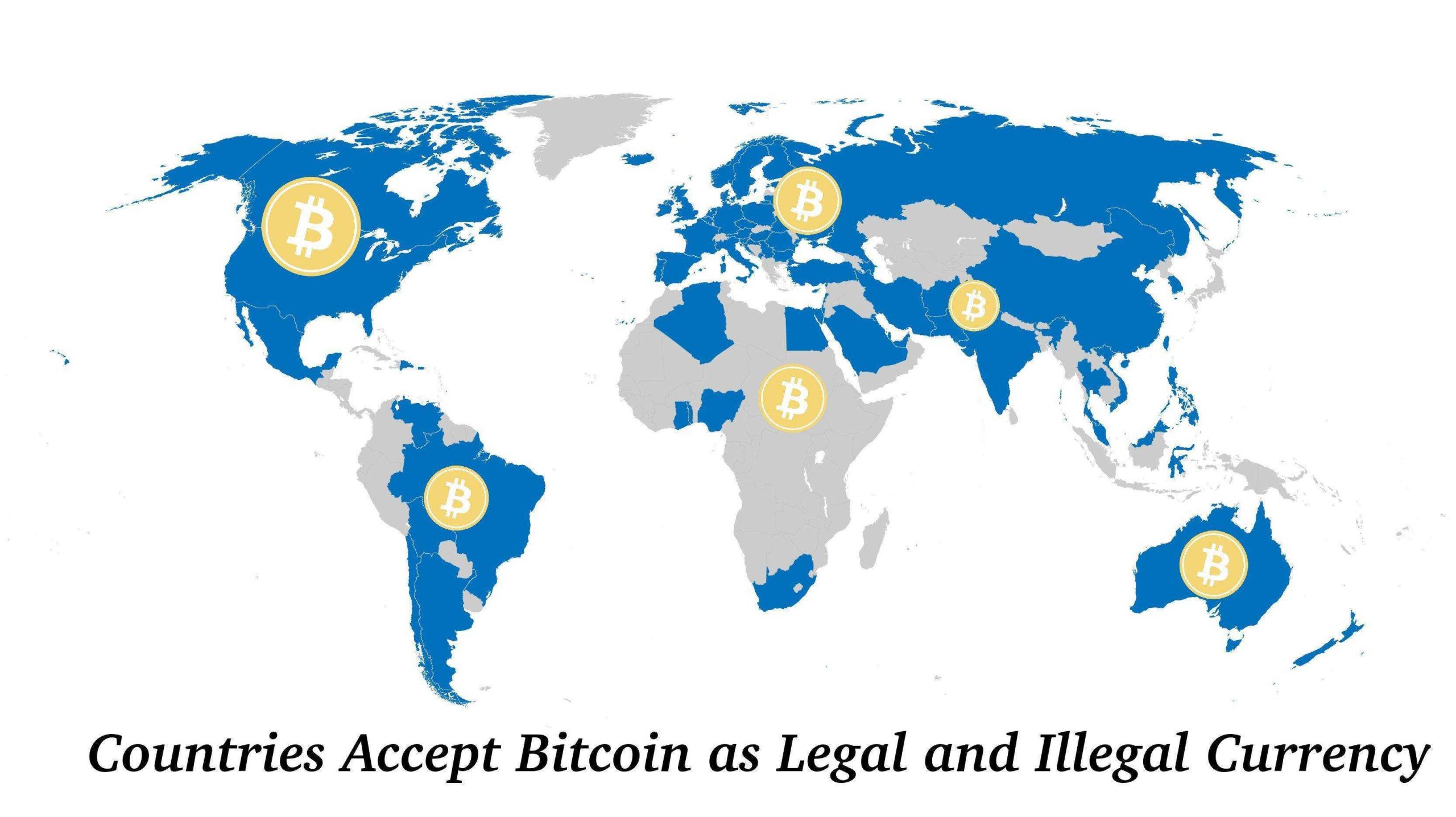 Countries Where Using Bitcoin is Legal